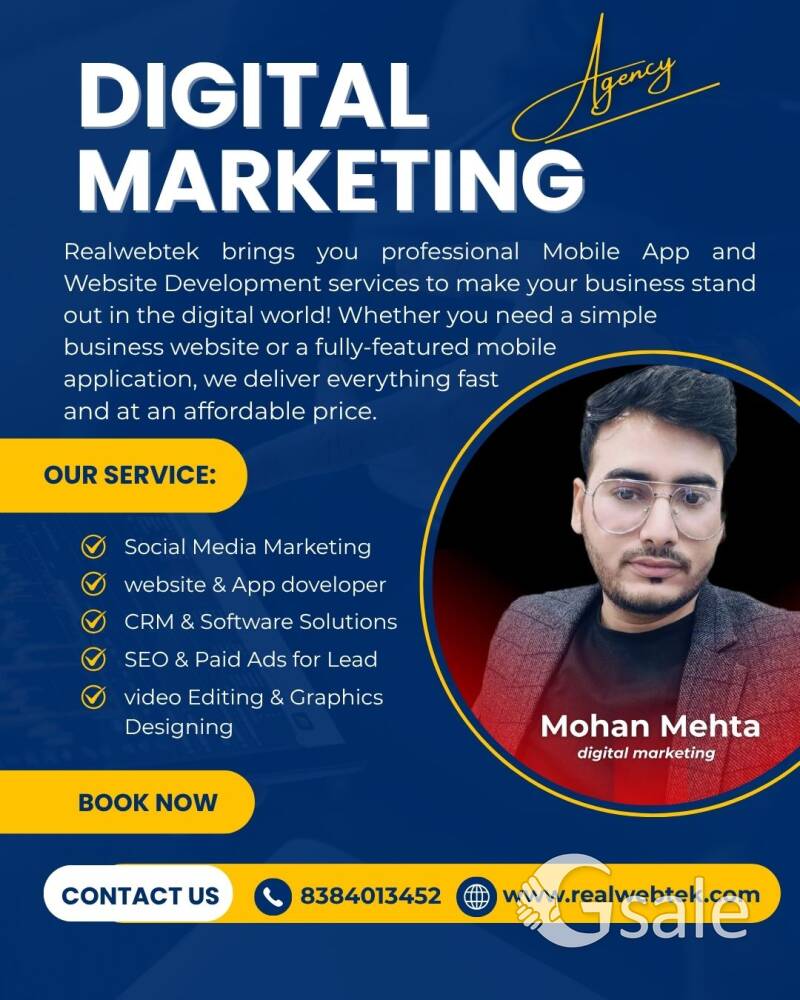 RealWebTek Digital Marketing Agency | Website, App, SEO, Ads & Branding Expert