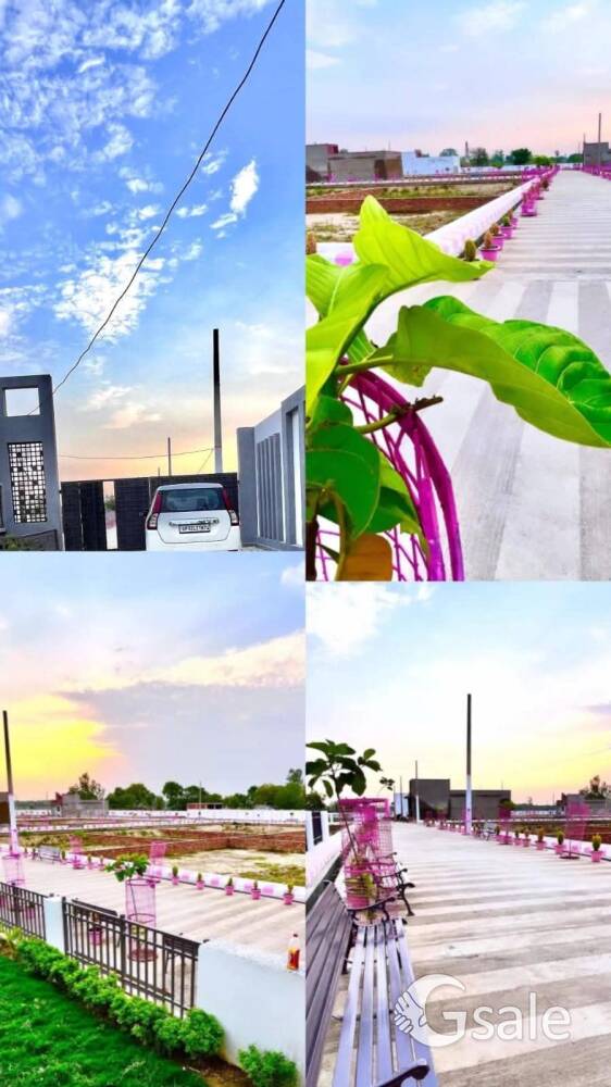 Residential and commercial plot lucknow kanpur road banthra market