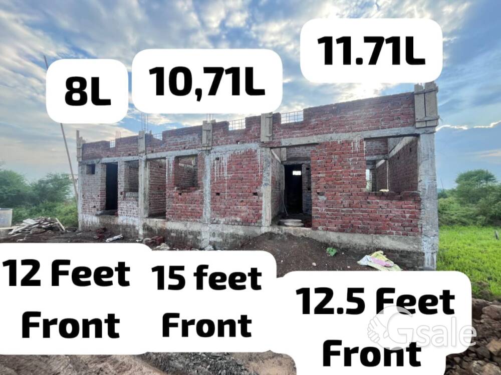 बने बनाए मकान मात्र 10.51 से शुरू है