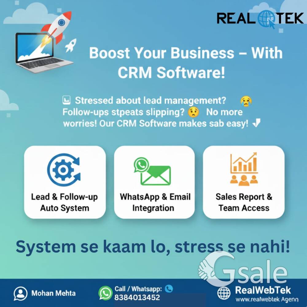 CRM & Mobile Application Development – Grow Your Business Smarter!