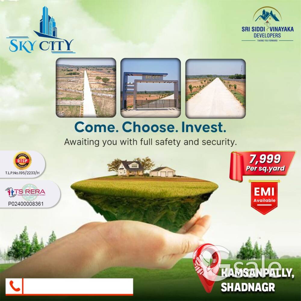 Balanagar Shadnagar Plots, Buy Plots In Shadnagar, Emi Plots In Shadnagar