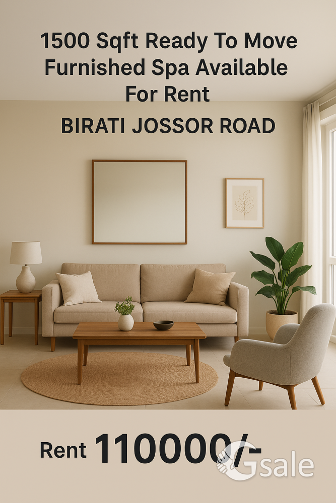 Ready To move Furnished SPA Available For Rent 