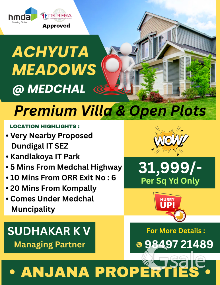 Premium Villa's & Open Plots 