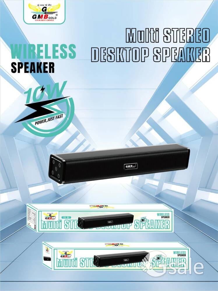 GMB GOLD Desktop Bluetooth speaker 