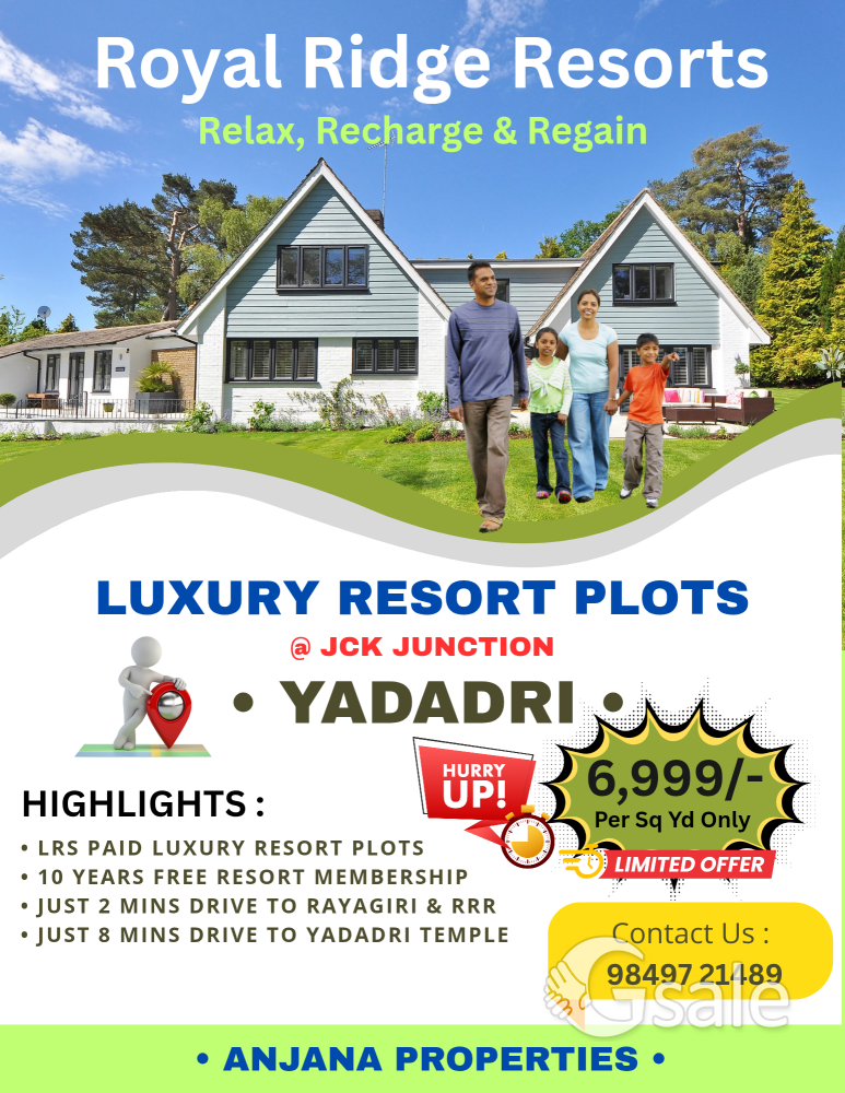 Premium Resort Plots 