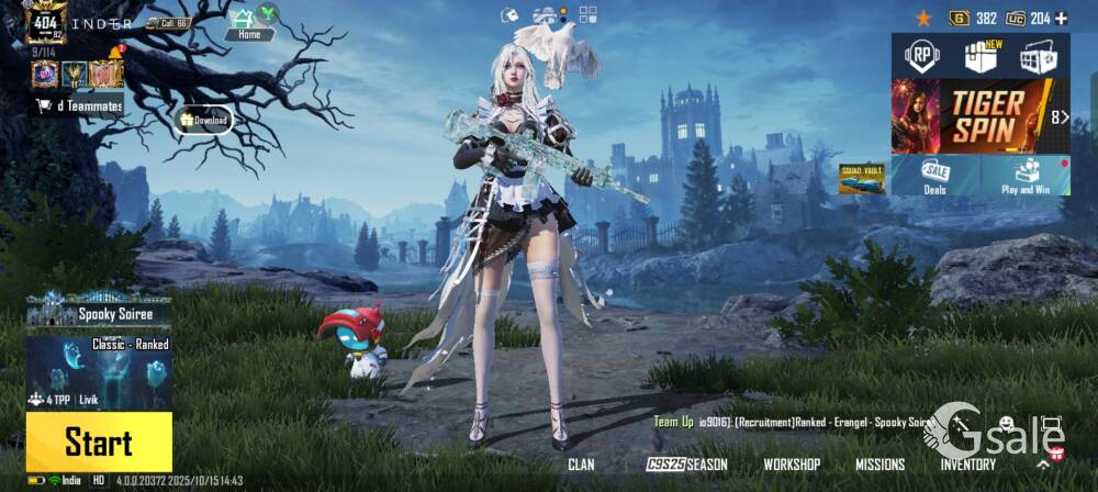 BGMI PREMIUM ID 66 COLLECTION LEVEL 