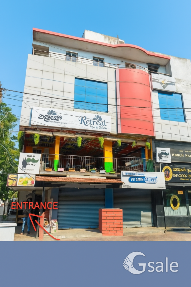 800 sqft 3rd floor commercial office space at heart of city Koramangala 6th block