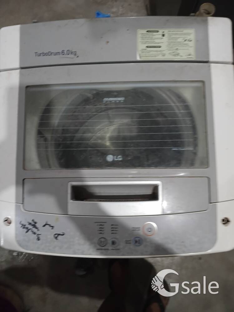 LG top loading washing machine