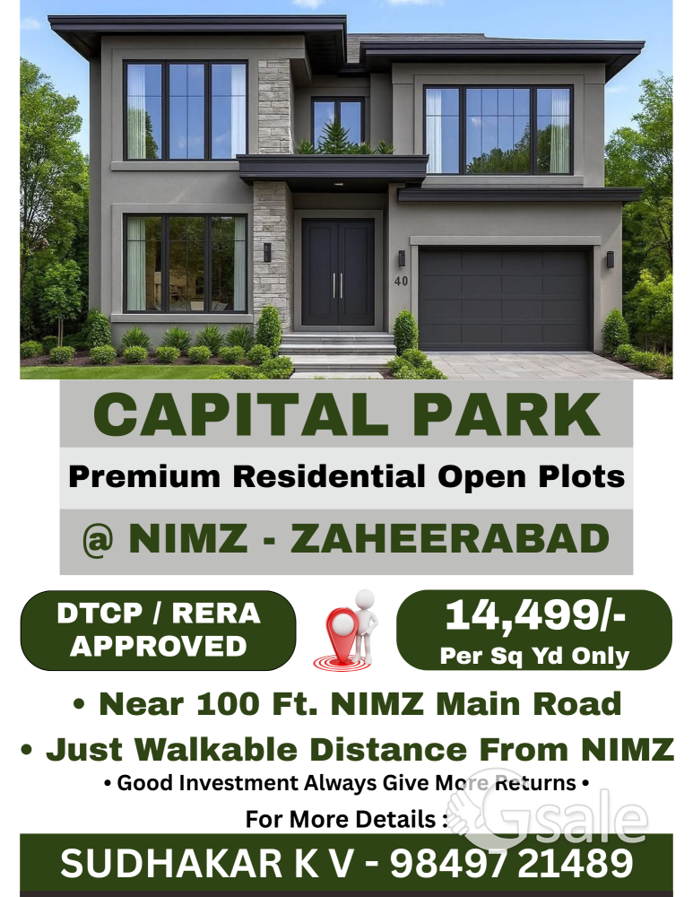 Premium Residential Open Plots @ NIMZ 