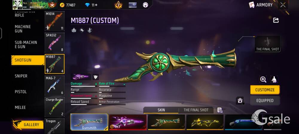 free fire account 