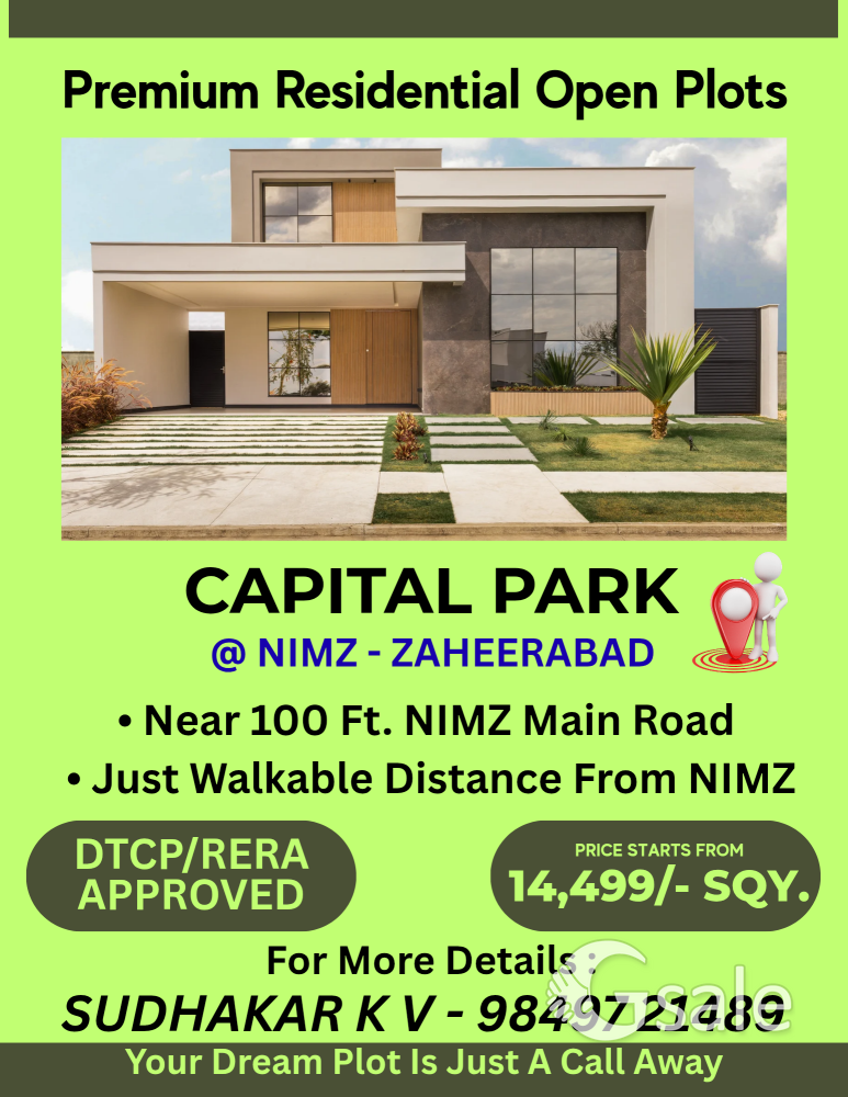 Premium Residential Plots @ NIMZ 