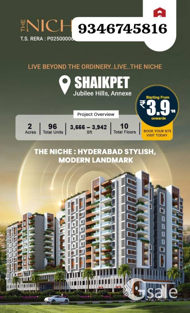 Flats & Apartments for Sale in Shaikpet