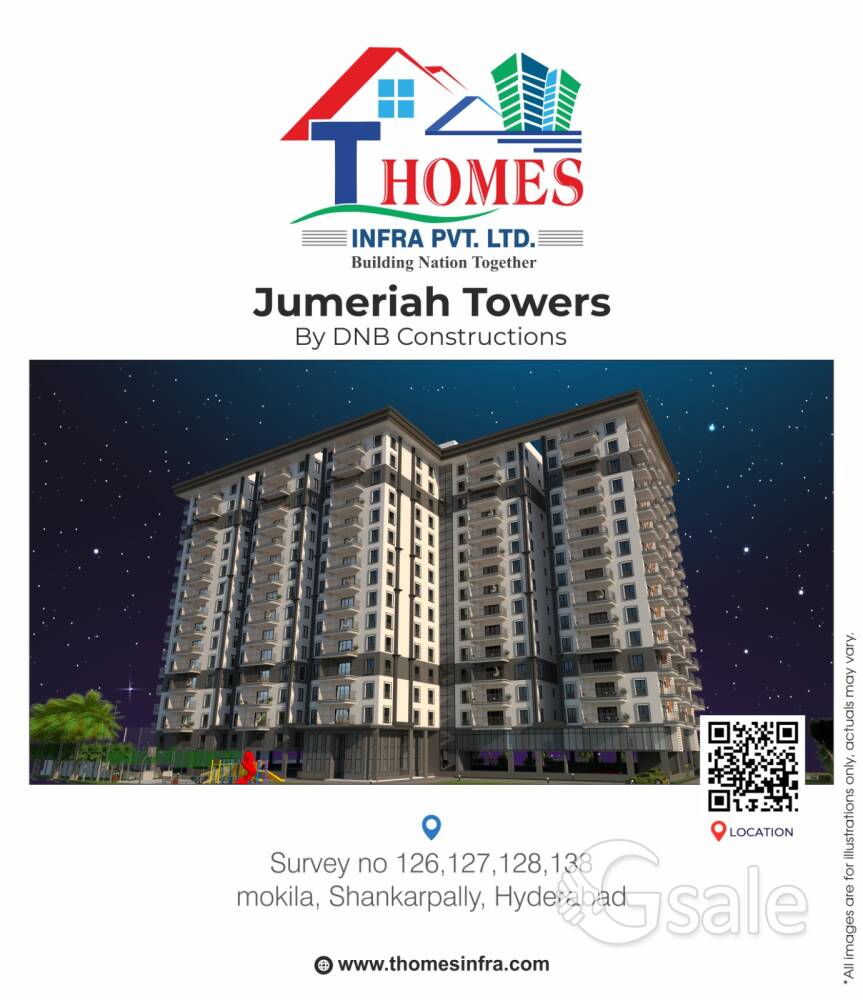 Flats, Apartments for sale in Mokila, Hyderabad