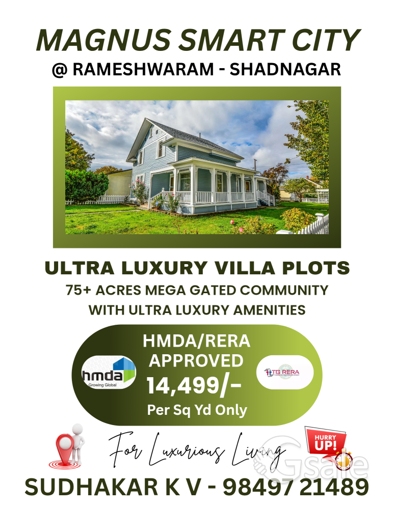 ULTRA LUXURY VILLA PLOTS 