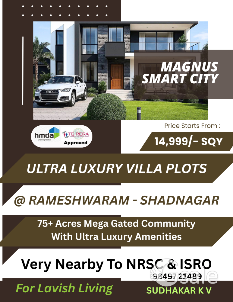 ULTRA LUXURY VILLA PLOTS 