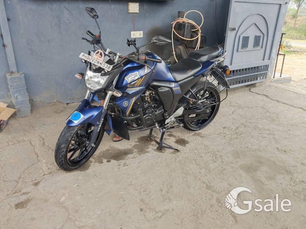YAMAHA FZS V2 DOUBLE DISC METALLIC BLUE 