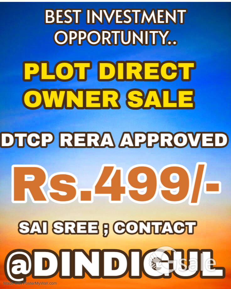 DTCP RERA Plots direct sale