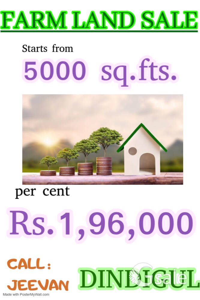 SMALL Farm land for sale