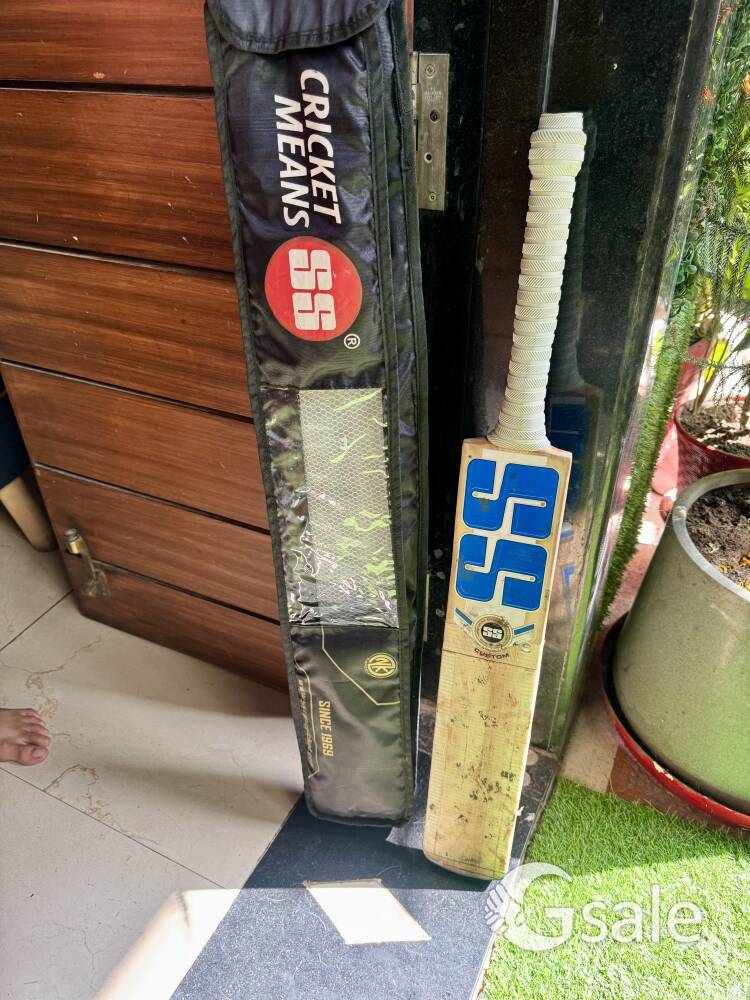 SS Custom English willow haro size bat with cover 