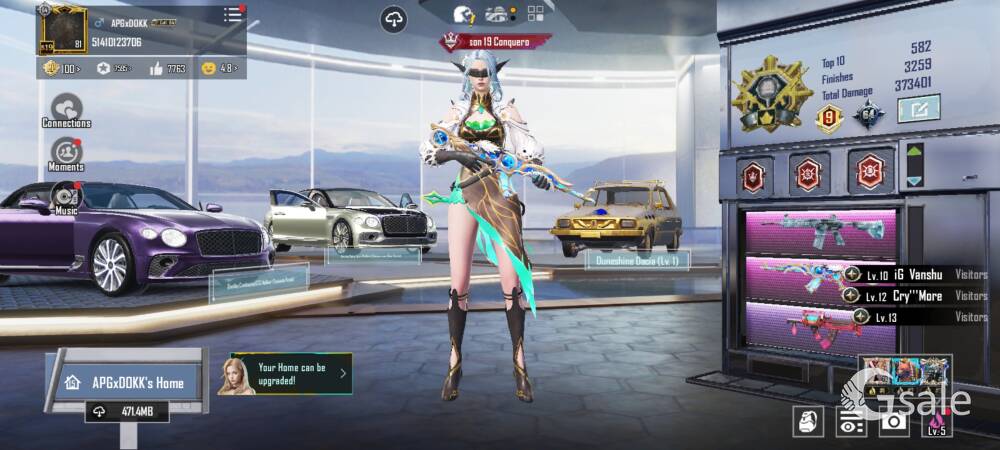 BGMI ACCOUNT FOR SALE