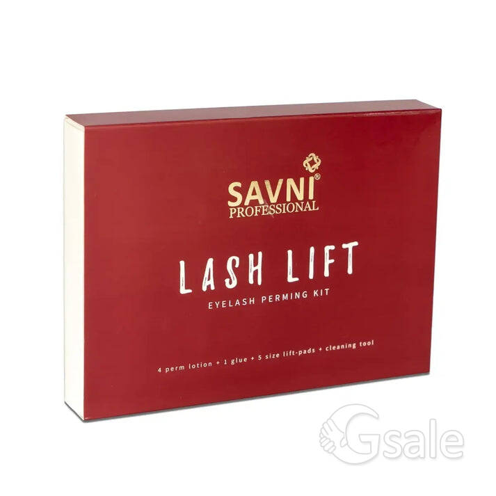 Lash Lift Kit, Salon Semi-Permanent Curling Eyelash Perm Kit with Lash Shields, Eye Gel Pads and Bru