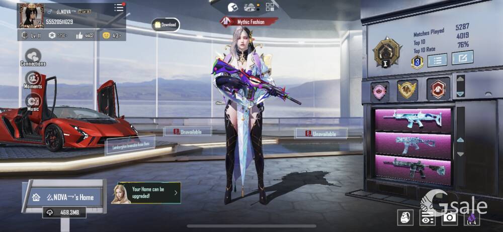 Premium Bgmi account