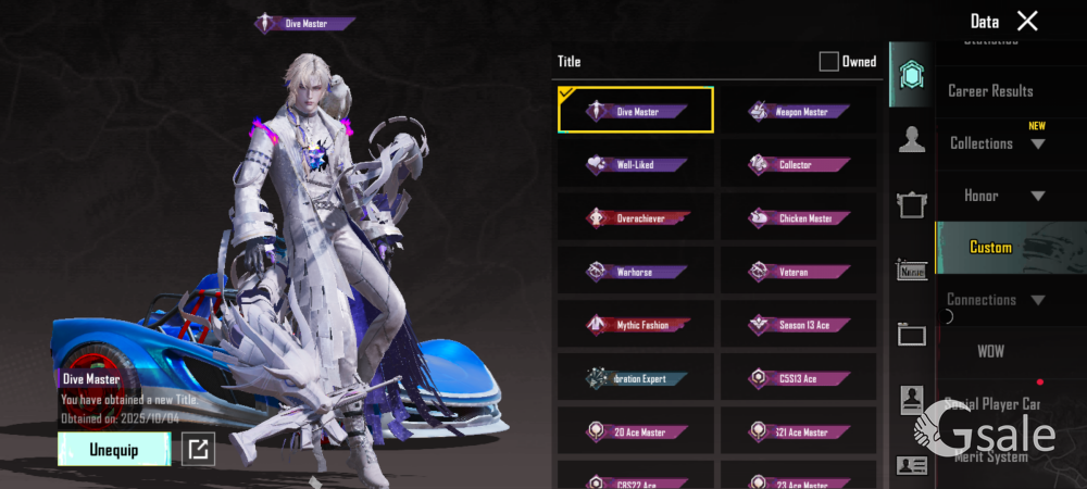 bgmi id, level 71, collector 51, latest gilt suit with scarl upgradable gun | dragon X suit | 