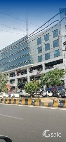12*45 commercial showroom in 50 lac double storey 1km model town 