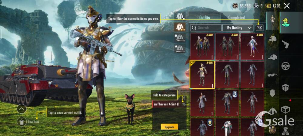 BGMI ID | 4× X-Suits👙 | Glacier M4 | Rare Mythics | Pharaoh X-Suit