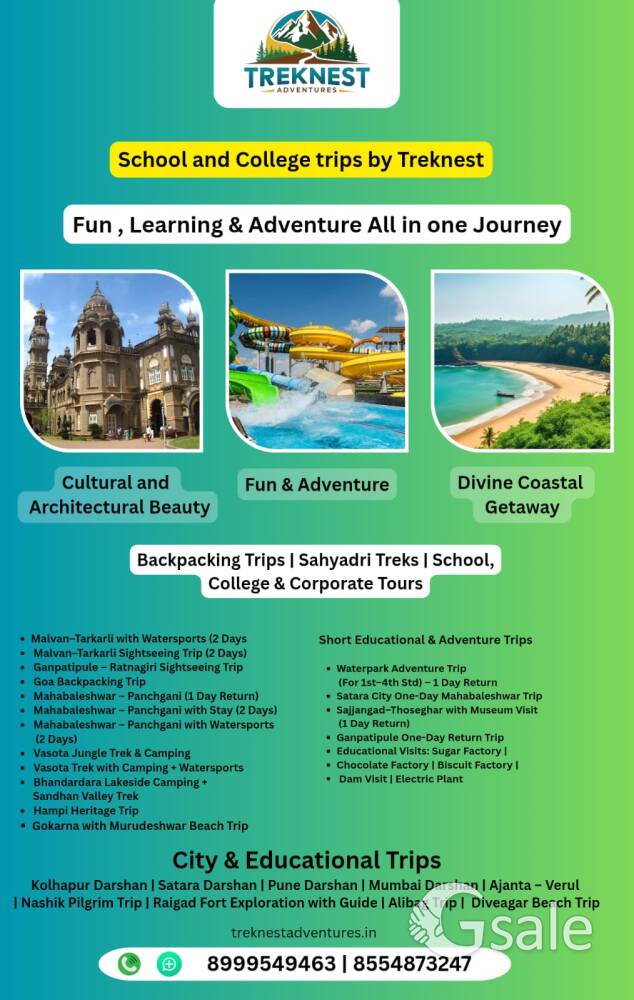 Corporate, School, College, Trips 