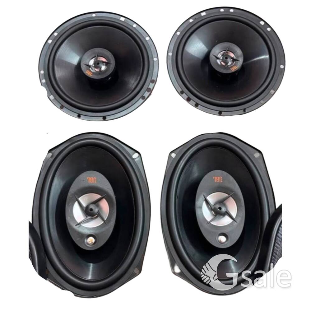 car jbl 6 inch door and back speakers combo pack 