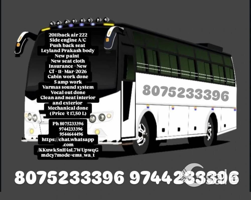 tourist bus for sale 