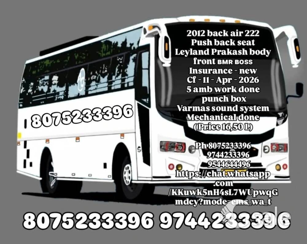 tourist bus for sale 