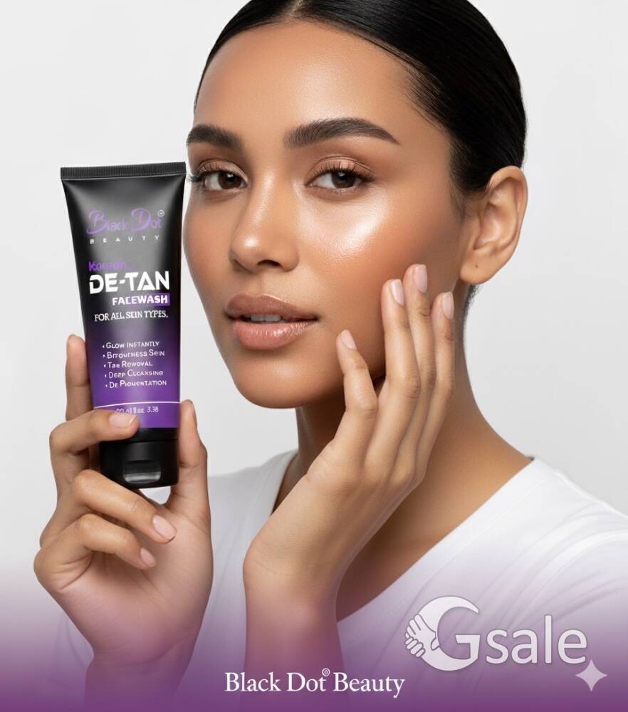 Black Dot Beauty De-Tan Face wash