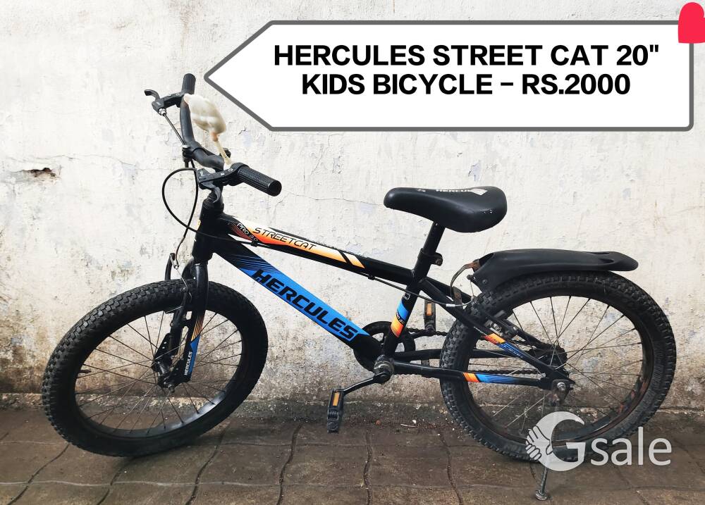 Hercules Street Cat 20"Kids Bicycle for sale.