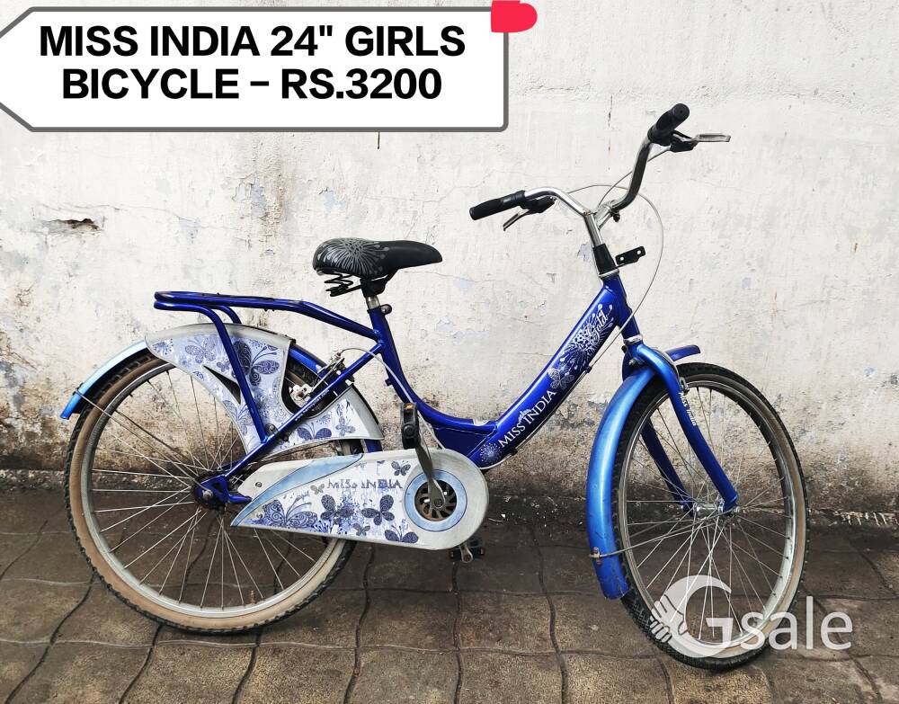 Hero Miss India 24"Girls Bicycle for sale.
