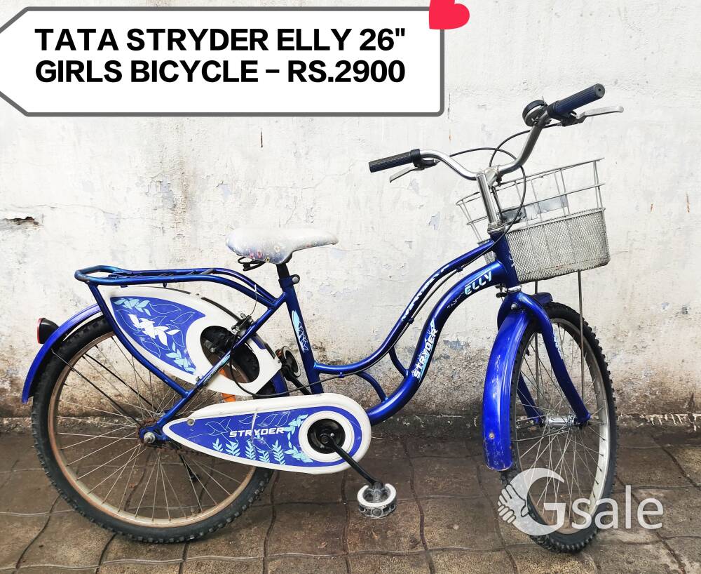 TATA STRYDER ELLY 26" GIRLS BICYCLE FOR SALE IN COIMBATORE.