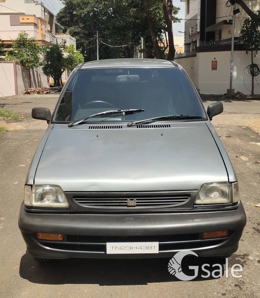2002 MARUTI SUZUKI 800 DX 5 SPEED MPFI FC UPTO 2027 TN23 REG FOR SALE IN COIMBATORE.