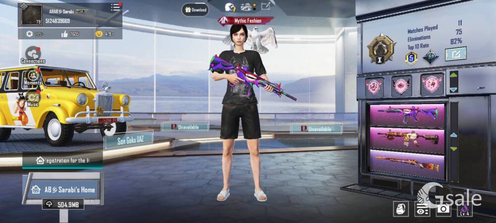 BGMI Account for sale