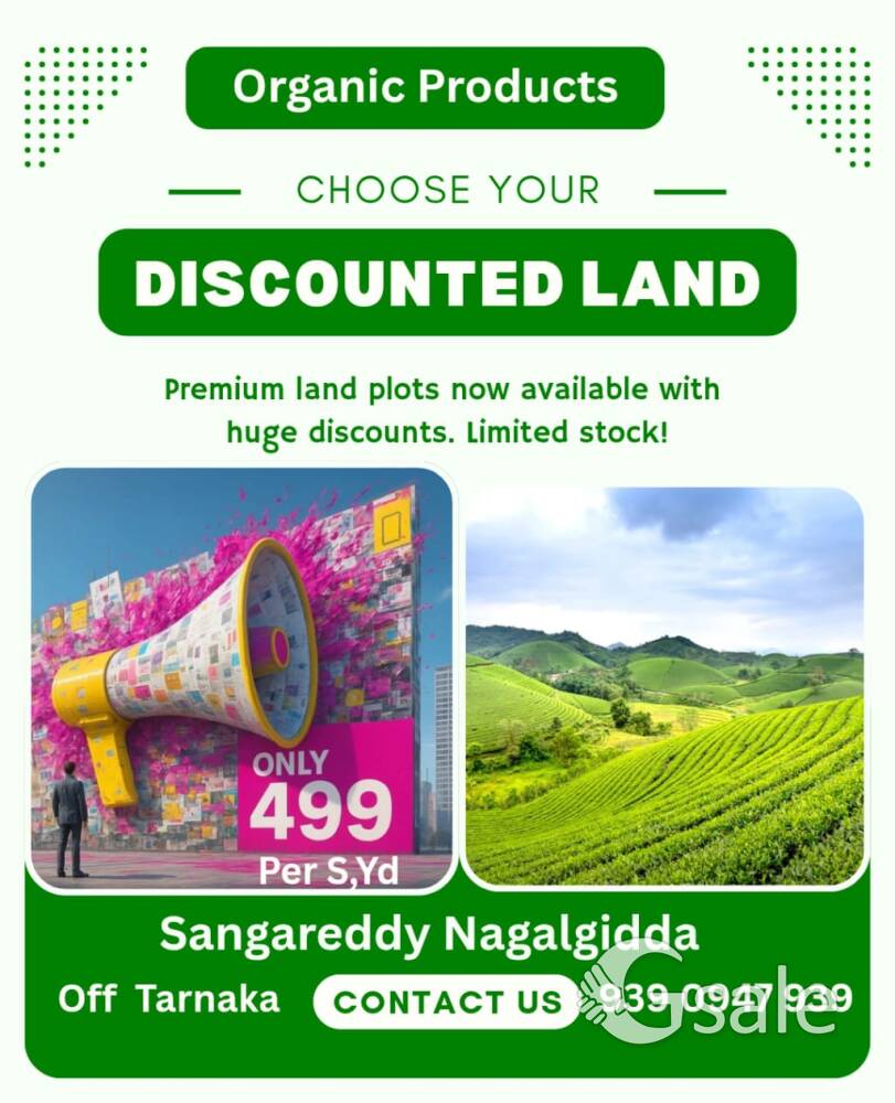 Rs 500 per S,Yd @ Sangareddy Nagalgidda 