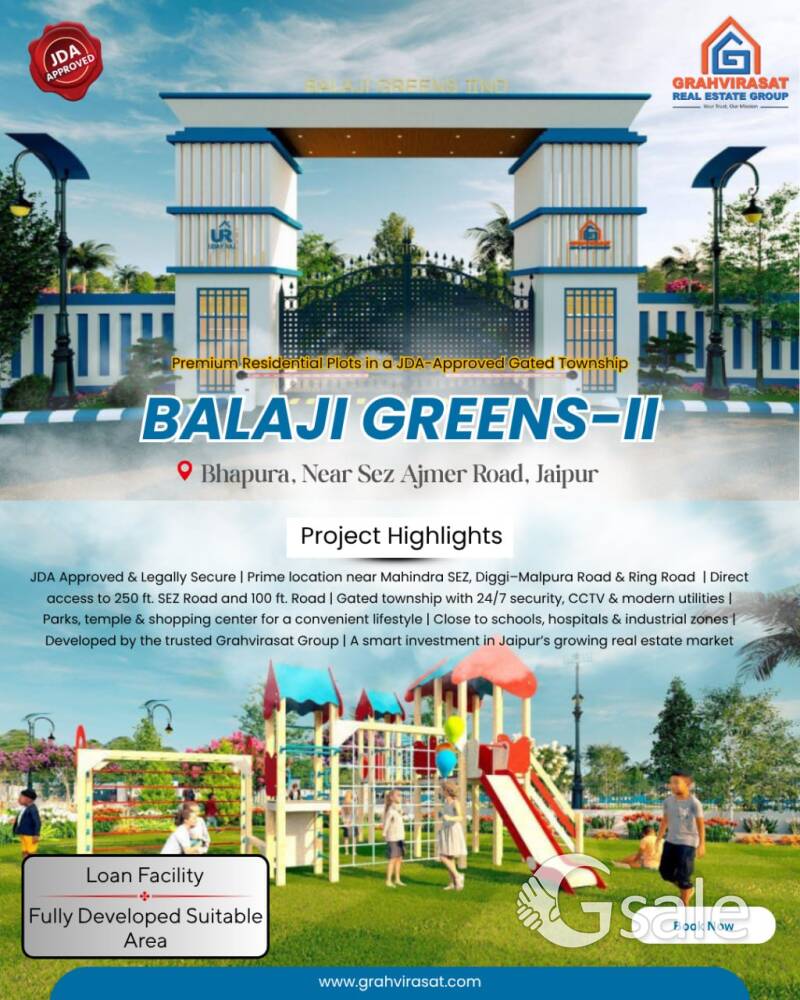 Balaji Green 2nd mahindra SEZ jaipur 
