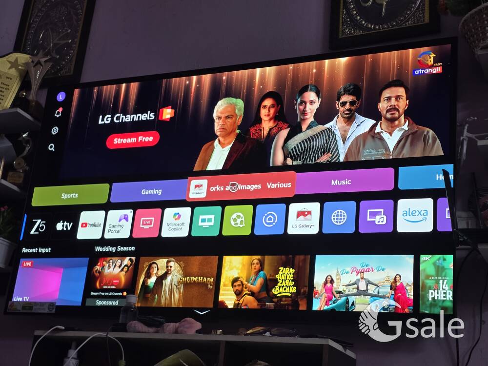 LG 55 inch web os 