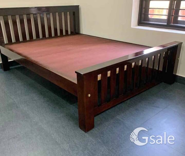 brand new wooden cot