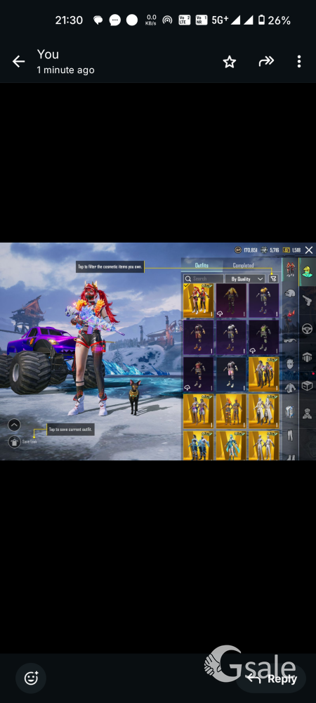 Premium BGMI id for sell 