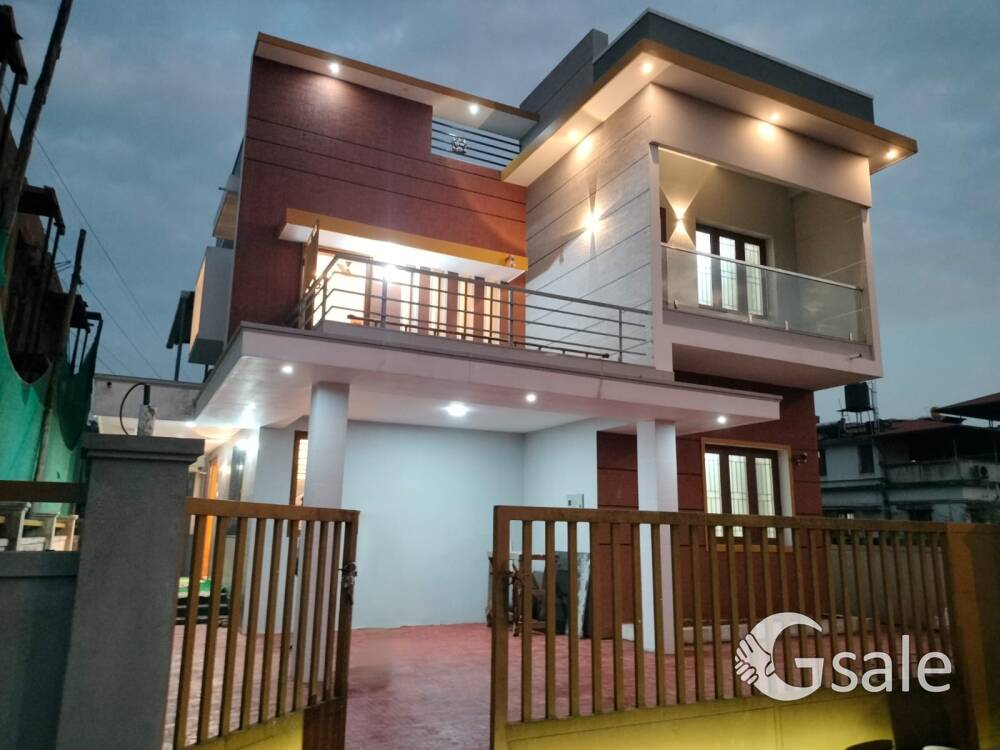 3 b h k new duplex house for sale in kavoor gandhinagar 