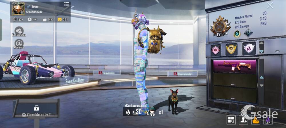 BGMI ACCOUNT ULTIMATE MUMMY SET