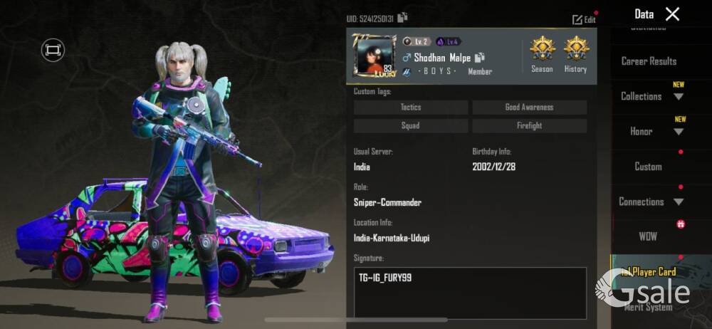 BGMI ACCOUNT FOR SELL