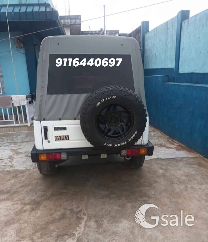 Maruti Gypsy King Euro 3 model 2012 last price 90000 call me 9116440697 selling 4x4 first owner