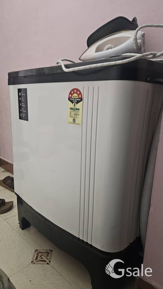 New like 7KG Semi Automatic washing machine