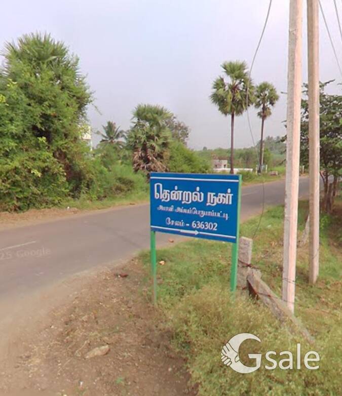 சேலம் பழையூர் தென்றல் நகர் – தெற்கு திசை பார்த்த மனை”